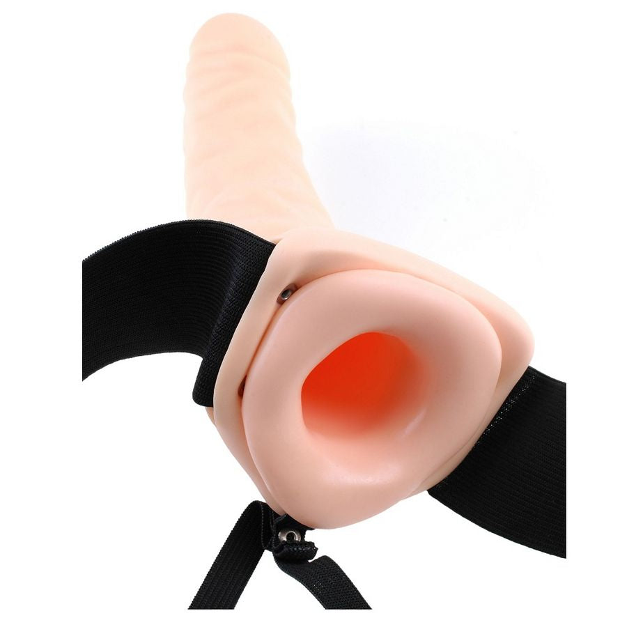 SERIE FETISH FANTASY - STRAP-ON CAVO DA 19 CM NATURALE