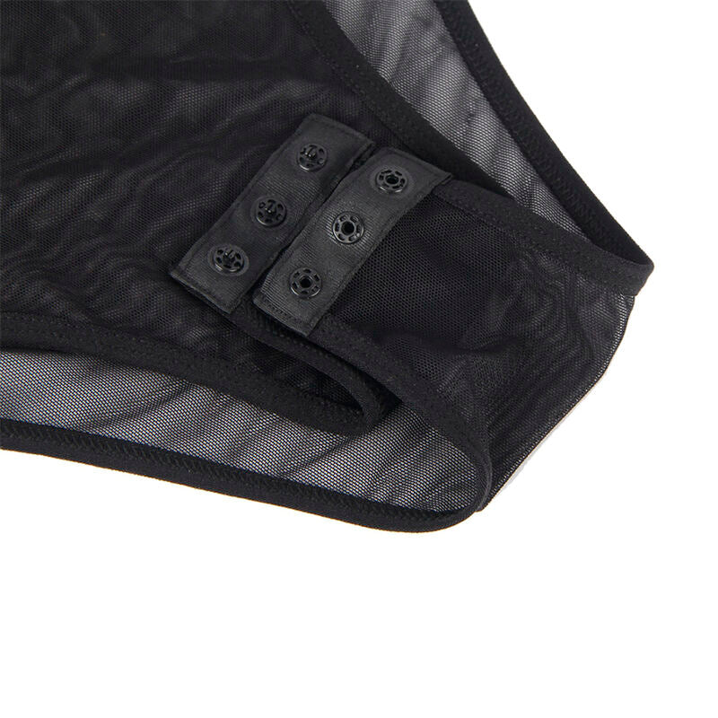 SUBBLIME - 954055 BODY DE ENCAJE SEXY NEGRO S/M