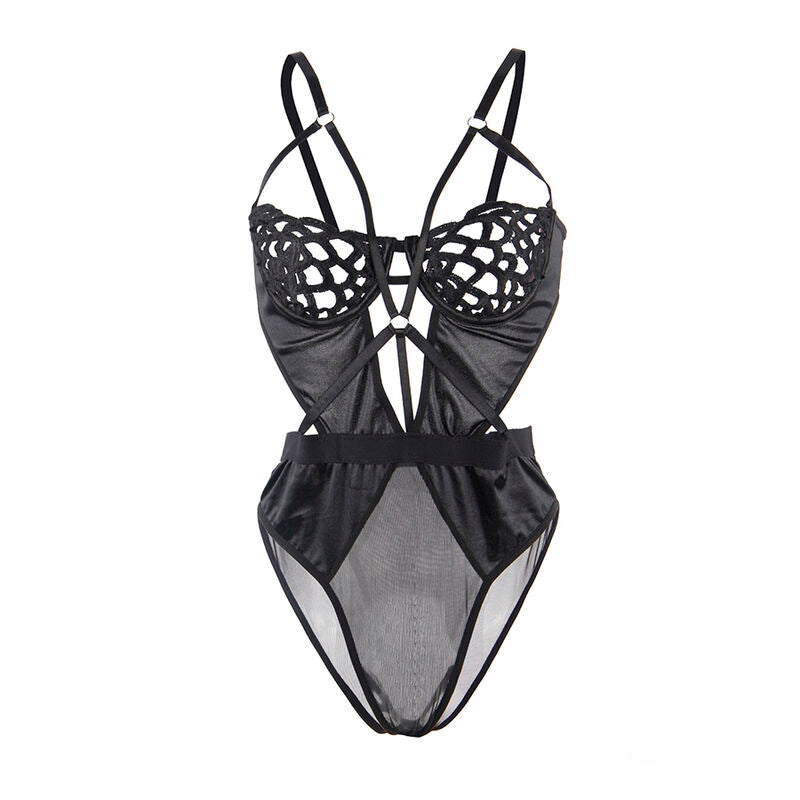 SUBBLIME - 954055 BODY DE ENCAJE SEXY NEGRO S/M