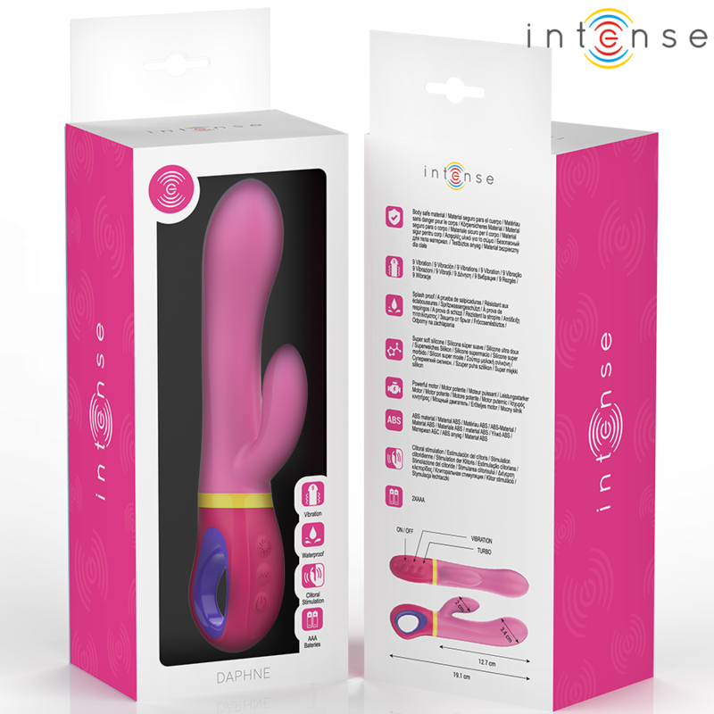 INTENSE - VIBRATORE CONIGLIO ROSA DAPHNE