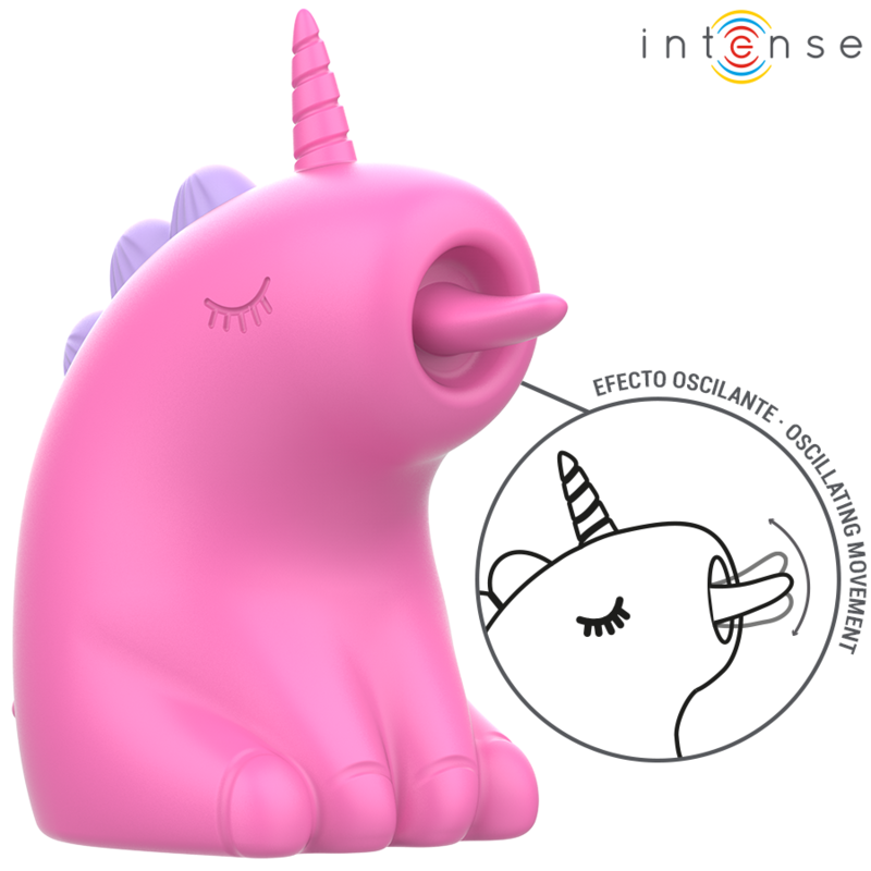 INTENSE - PINKIE STIMOLATORE LINGUALE ROTANTE A 360º