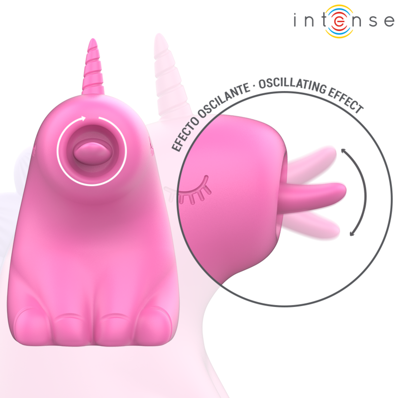 INTENSE - PINKIE STIMOLATORE LINGUALE ROTANTE A 360º