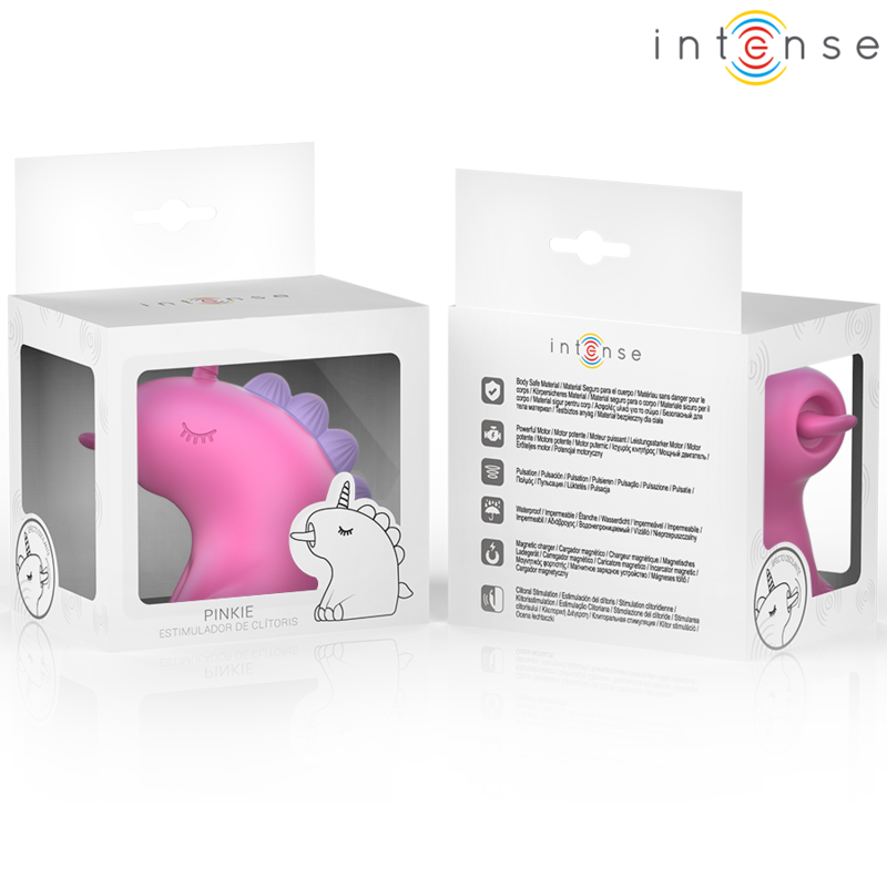 INTENSE - PINKIE STIMOLATORE LINGUALE ROTANTE A 360º