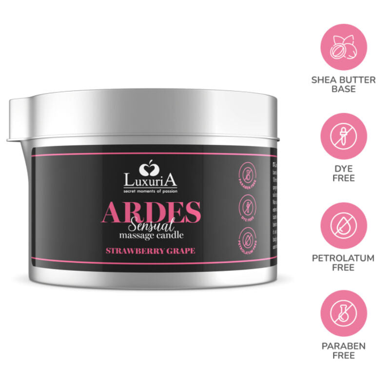 INTIMATELINE LUXURIA - VELA DE MASAJE DE UVA