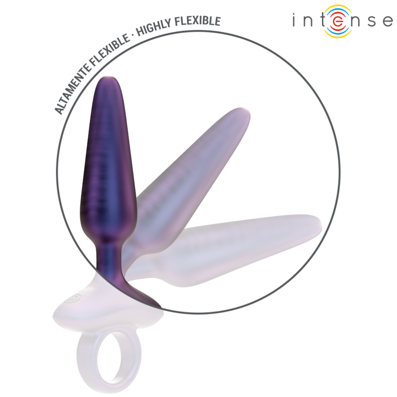 INTENSO - PLUG ANAL VIBRADOR MARLON MODELO 4 CONTROL REMOTO