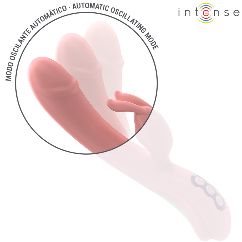 INTENSE - VIBRADOR RACHEL RABBIT 5 VIBRACIONES ROSA