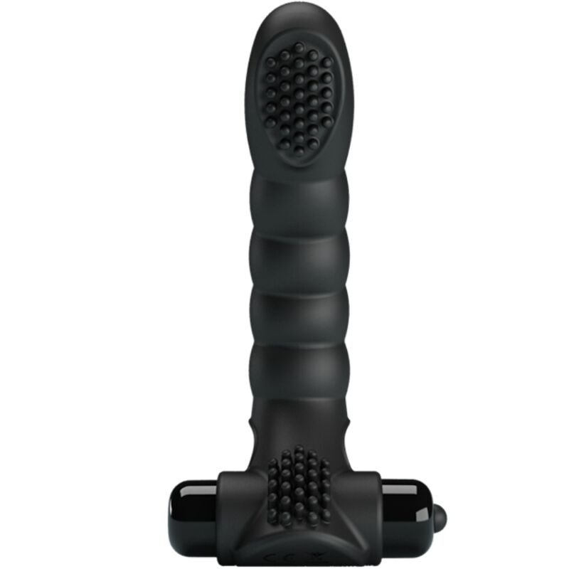 PRETTY LOVE - VIBRADOR DE DEDO ALEXANDER 10 VIBRACIONES NEGRO