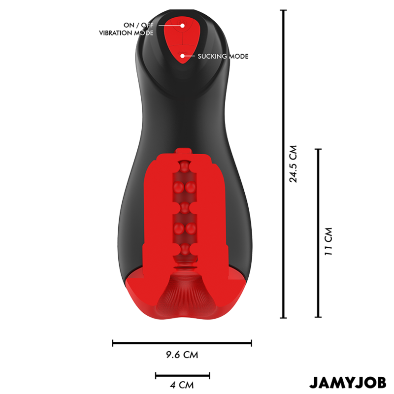 JAMYJOB - CORE-X AUTOMATIC MASTURBATOR 5 MODES STIMULATING WAVES AND VIBRATION