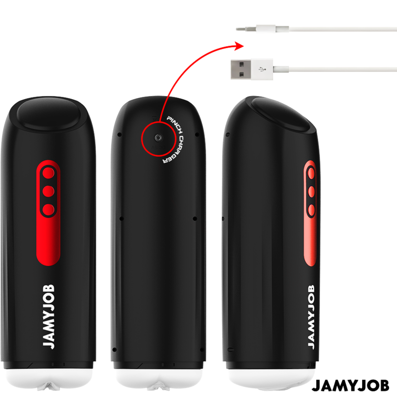 JAMYJOB - MASTURBATORE VAGINALE AUTOMATICO PHANTOM 5 MODALITÀ ONDE E SPINTE STIMOLANTI