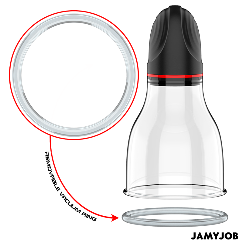 JAMYJOB - POMPA AUTOMATICA PER TESTICOLI XPAND LITE 3 LIVELLI DI ONDE STIMOLANTI GRIGIO