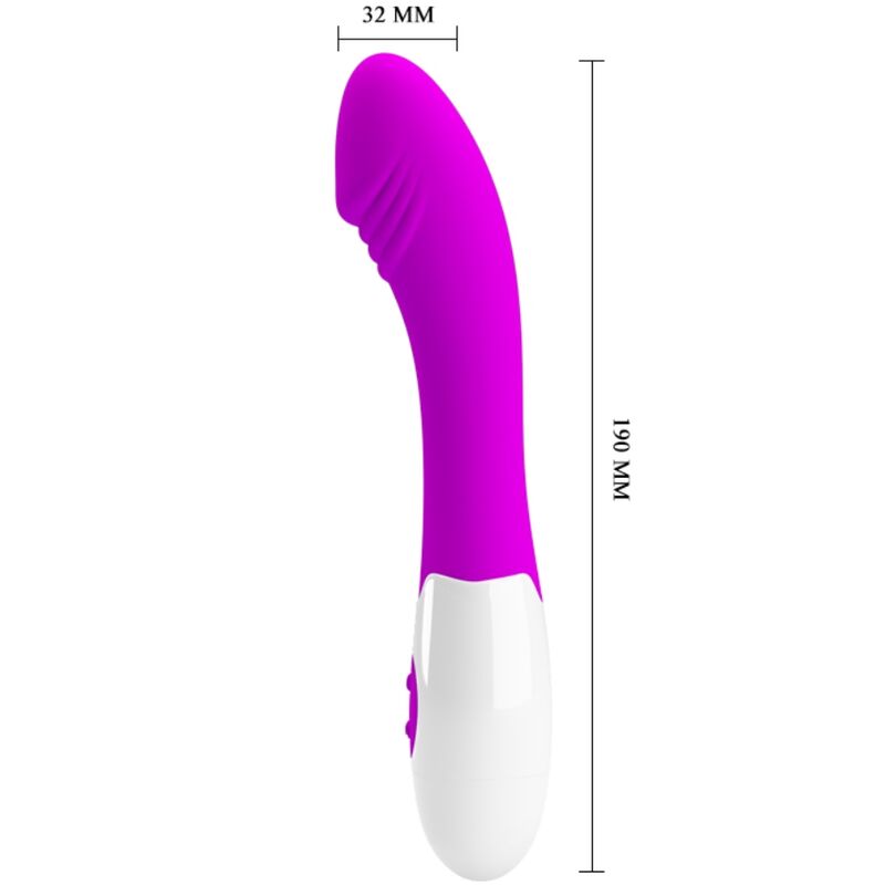 PRETTY LOVE - VIBRADOR ELEMENTAL 30 MODOS DE VIBRACIÓN MORADO