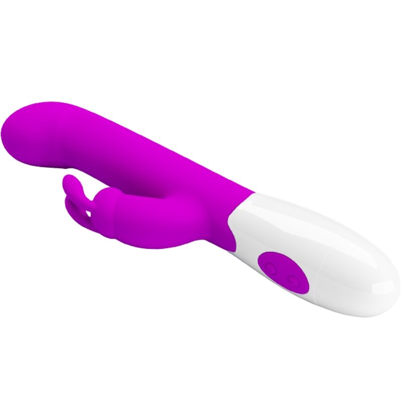 PRETTY LOVE - VIBRADOR CENTAUR CONEJO 30 MODOS DE VIBRACIÓN MORADO
