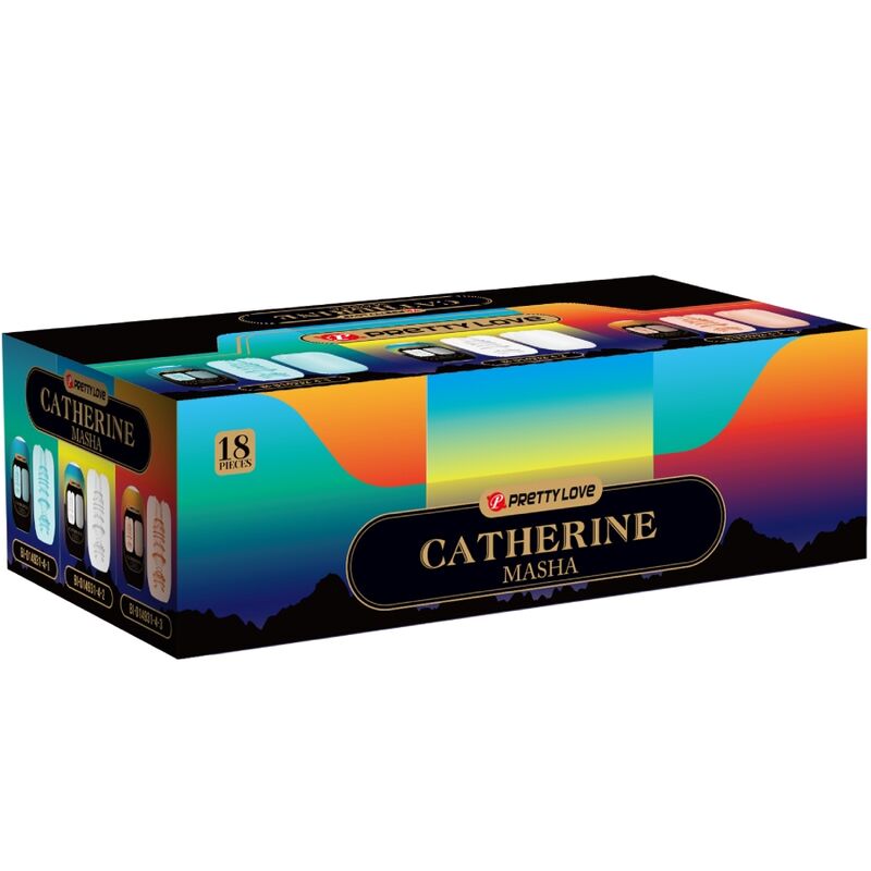 PRETTY LOVE - MASHA PACK 18 MASTURBADORES MASCULINOS VARIOS