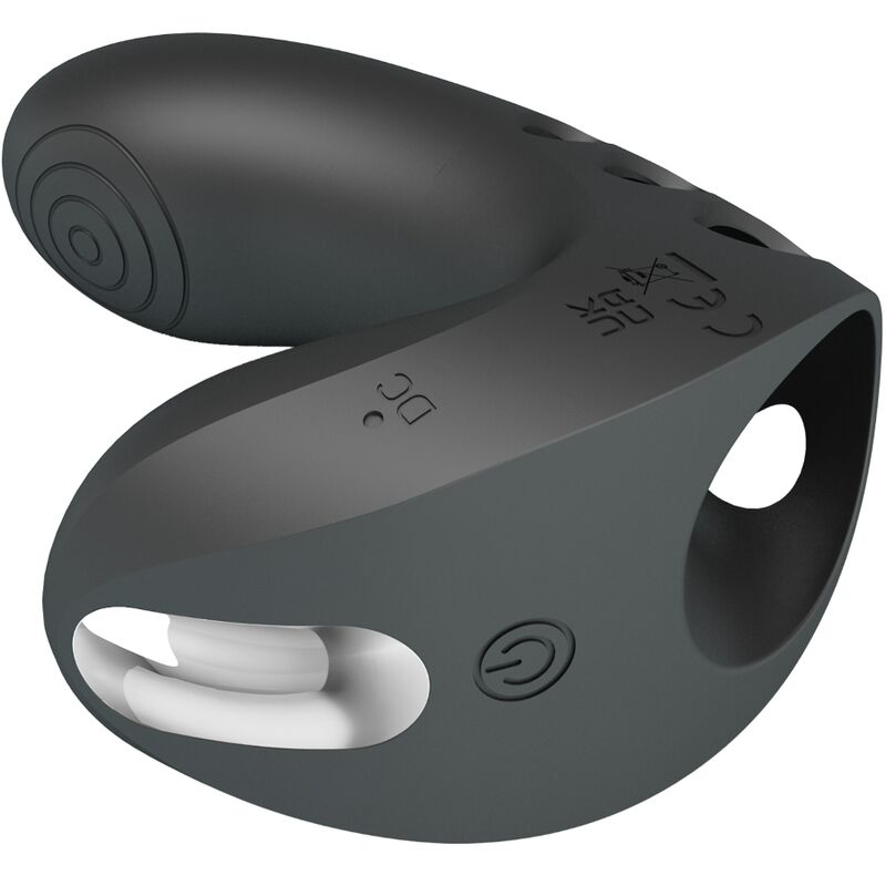 PRETTY LOVE - VIBRADOR DE DEDO CAMELIA 7 VIBRACIONES NEGRO