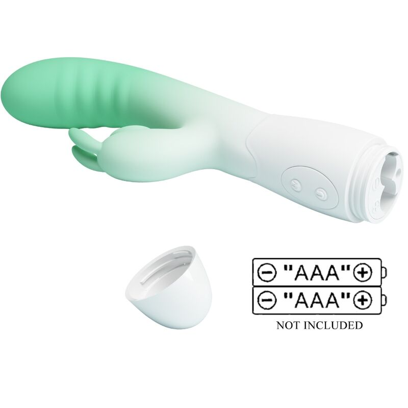 PRETTY LOVE - VIBRADOR CERBERUS RABBIT 30 VIBRACIONES VERDE