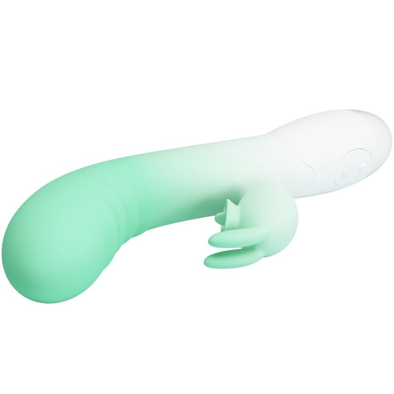 PRETTY LOVE - VIBRADOR CERBERUS RABBIT 30 VIBRACIONES VERDE