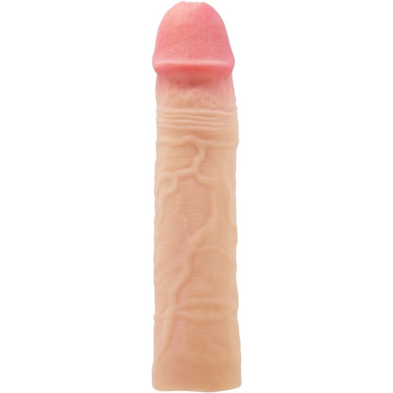 PRETTY LOVE - FUNDA PARA EL PENE CHELSEA CON EXTENSIÓN DE 7,6 CM COLOR CARNE