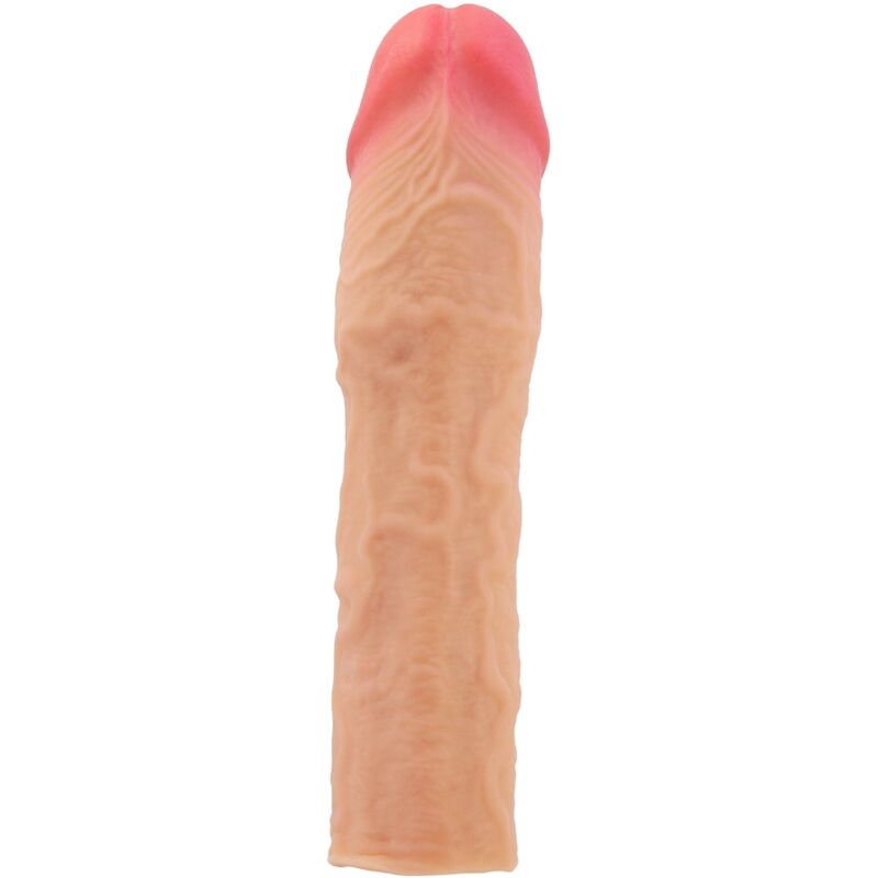 PRETTY LOVE - FUNDA PARA PENE STEVENSON CON EXTENSIÓN DE 7,6 CM COLOR CARNE