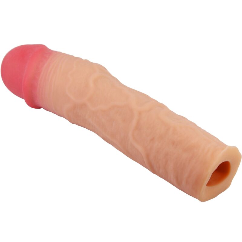 PRETTY LOVE - FUNDA PARA PENE STEVENSON CON EXTENSIÓN DE 7,6 CM COLOR CARNE