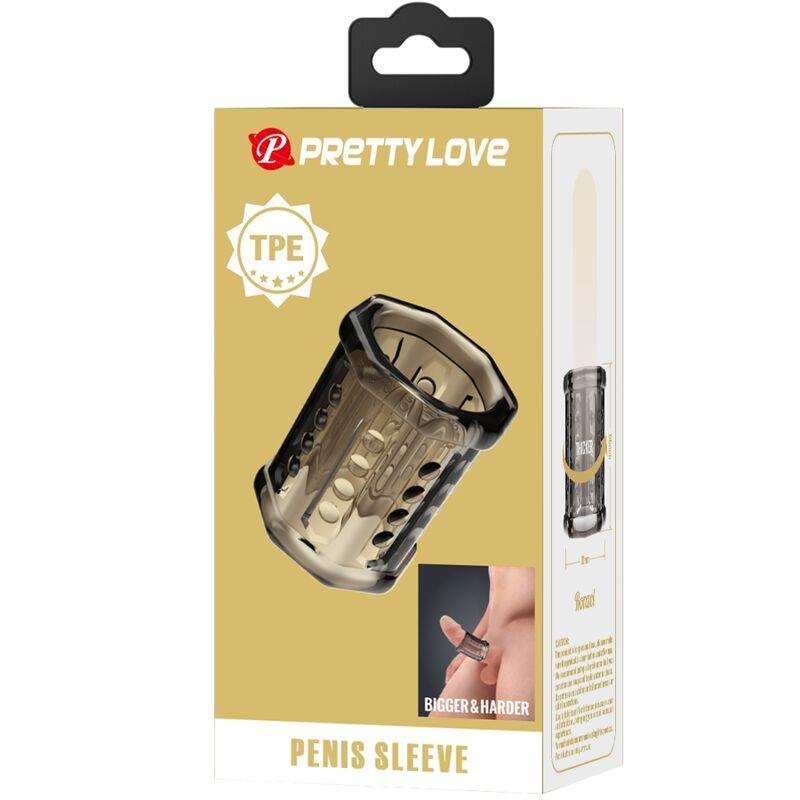 PRETTY LOVE - FUNDA PARA PENE RONAEL SUPER ELÁSTICA TRANSPARENTE