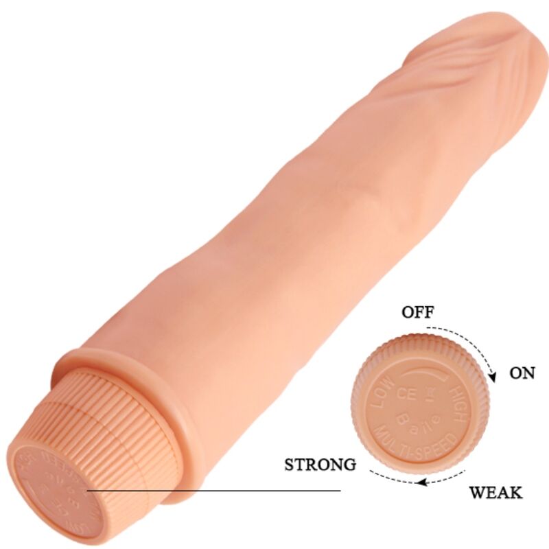 BAILE - VIBRADOR REALISTA ENANO 21 CM CARNE