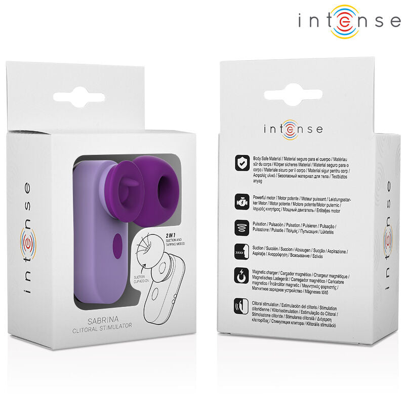 INTENSE - SABRINA CLIT STIMULATOR PURPLE