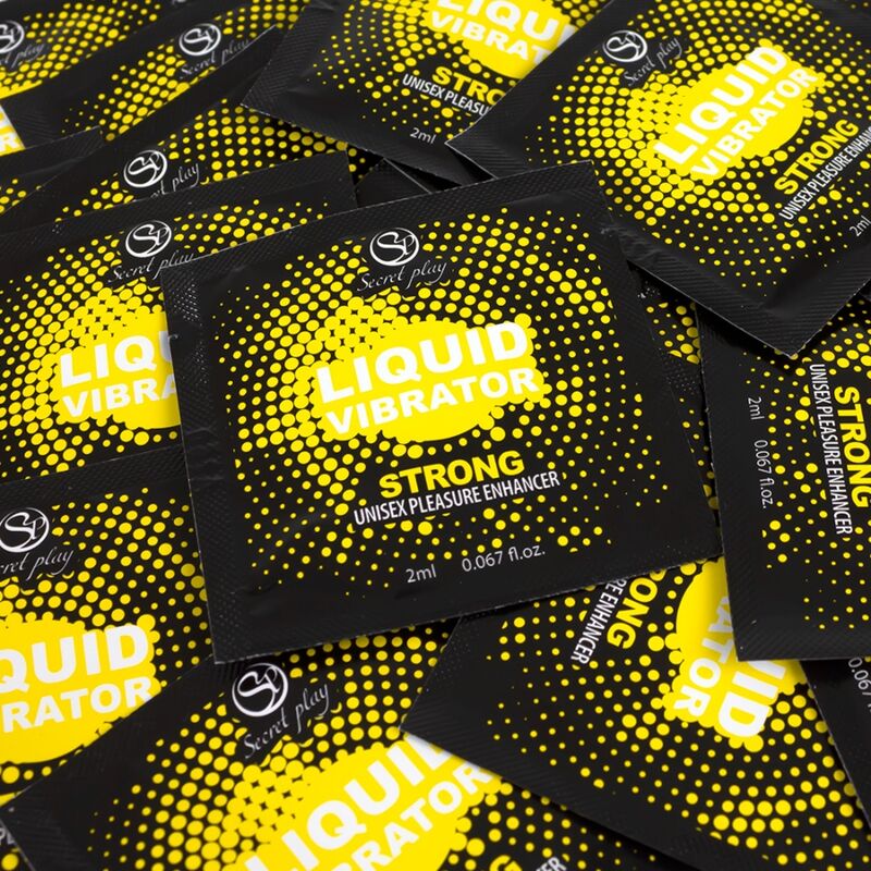 SECRETPLAY - VIBRADOR LÍQUIDO MONODOSIS FUERTE 2 ML