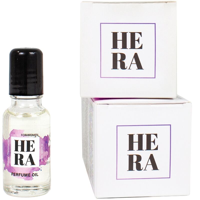 SECRETPLAY - HERA PERFUME NATURAL CON FEROMONAS EN ACEITE PARA MUJER 20 ML