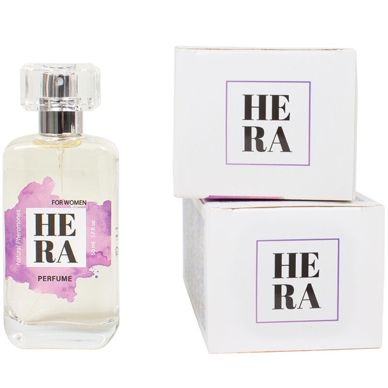 SECRETPLAY - HERA PERFUME NATURAL CON FEROMONAS EN VAPORIZADOR PARA MUJER 50 ML