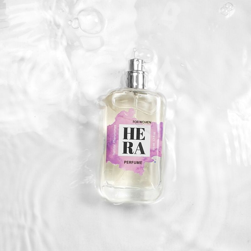 SECRETPLAY - HERA PERFUME NATURAL CON FEROMONAS EN VAPORIZADOR PARA MUJER 50 ML