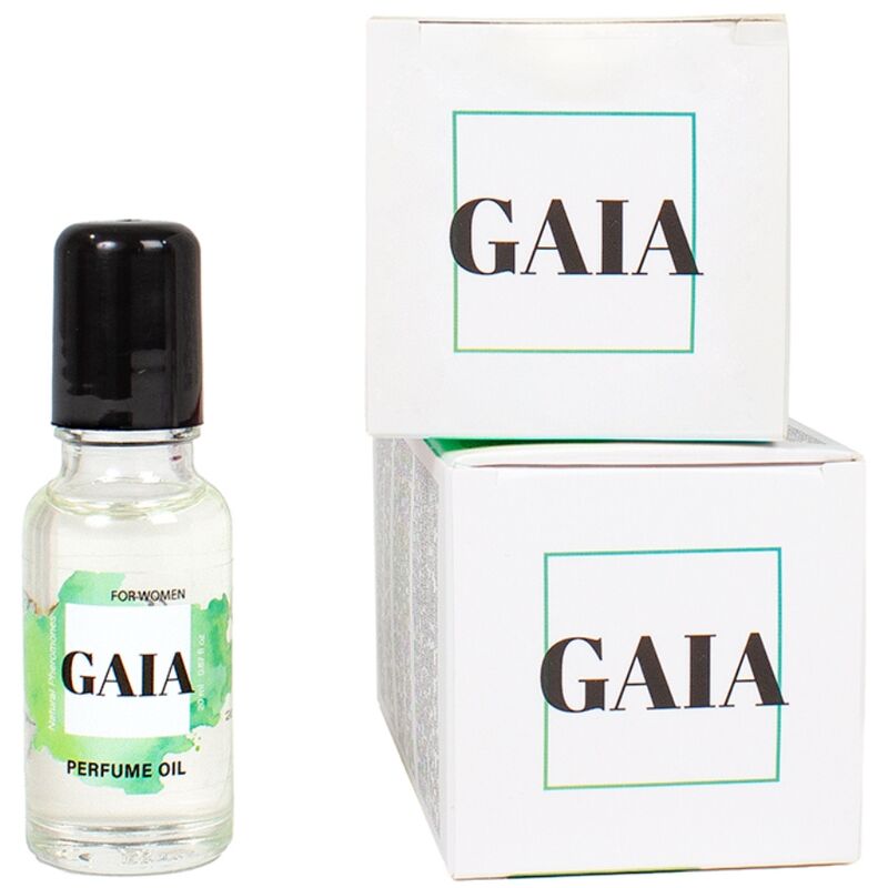 SECRETPLAY - GAIA PERFUME NATURAL CON FEROMONAS EN ACEITE PARA MUJER 20 ML