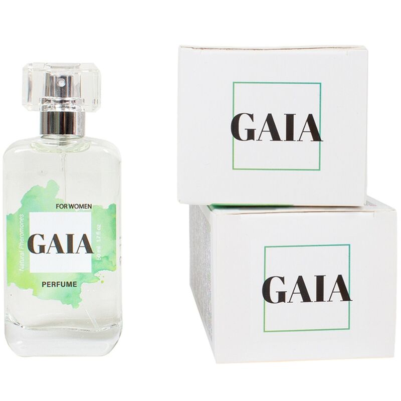 SECRETPLAY - GAIA PERFUME NATURAL CON FEROMONAS EN VAPORIZADOR PARA MUJER 50 ML