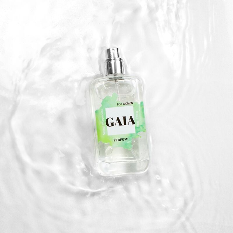 SECRETPLAY - GAIA PERFUME NATURAL CON FEROMONAS EN VAPORIZADOR PARA MUJER 50 ML