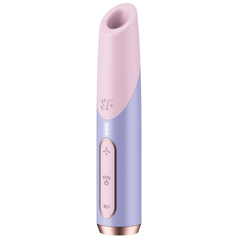 SATISFYER - ESTIMULADOR DE CLÍTORIS BOLD KISS WAVE ROSA/VIOLETA