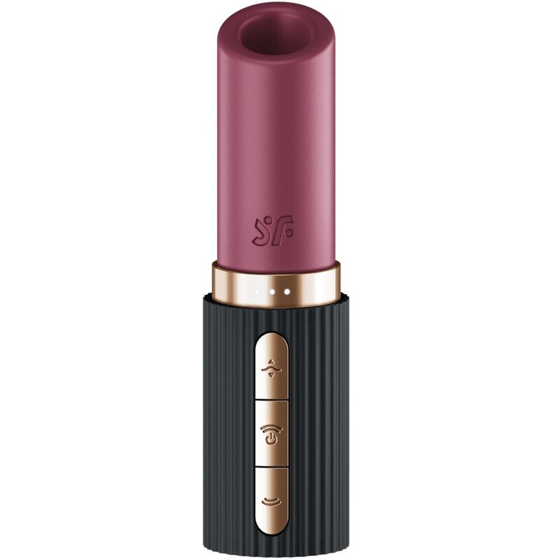 SATISFYER - PRO 2 KISS WAVE ESTIMULADOR DE CLÍTORIS GRANATE / NEGRO