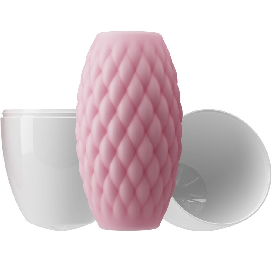 PRETTY LOVE - ATHENA EROS MASTURBADOR MASCULINO DE SILICONA ROSA