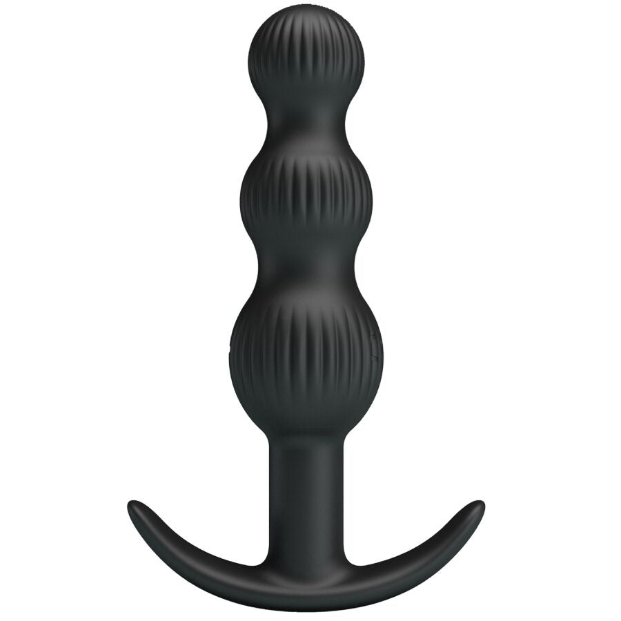 PRETTY LOVE - VIBRADOR ANAL SIDNEY 10 VIBRACIONES NEGRO