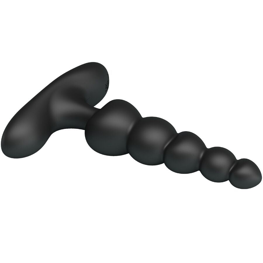 PRETTY LOVE - VIBRADOR ANAL CORBAN 10 VIBRACIONES NEGRO