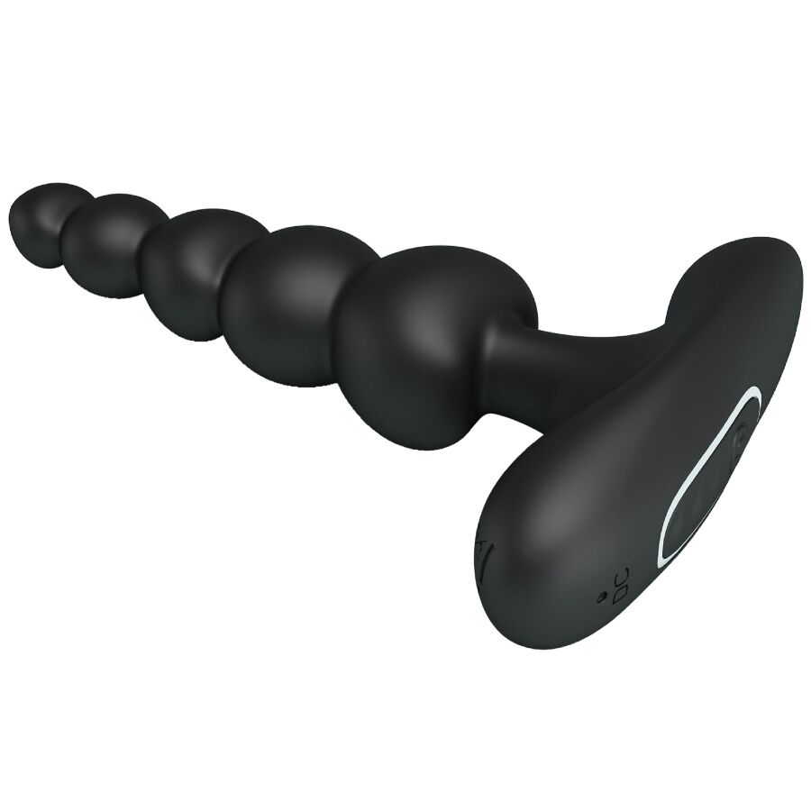 PRETTY LOVE - VIBRADOR ANAL CORBAN 10 VIBRACIONES NEGRO