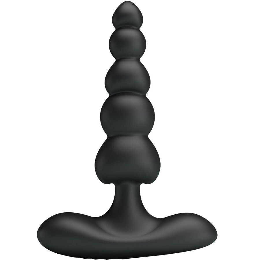 PRETTY LOVE - VIBRADOR ANAL CORBAN 10 VIBRACIONES NEGRO