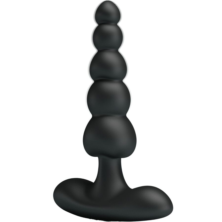 PRETTY LOVE - VIBRADOR ANAL CORBAN 10 VIBRACIONES NEGRO