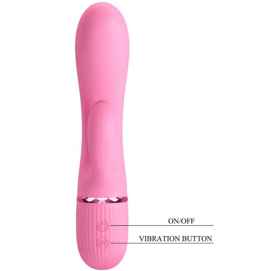 PRETTY LOVE - VIBRATORE MARSKI RABBIT E PUNTO G ROSA