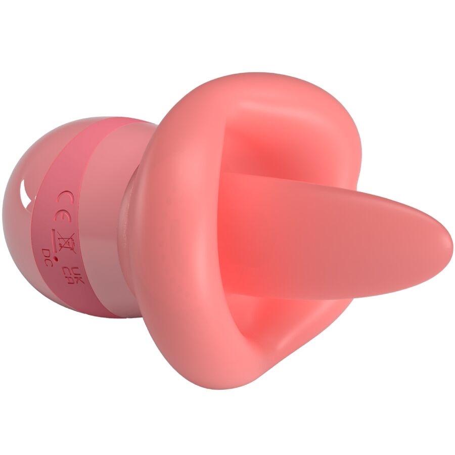PRETTY LOVE - ESTIMULADOR DE CLÍTORIS KYLEE TONGUE 10 VIBRACIONES ROSA NUDE