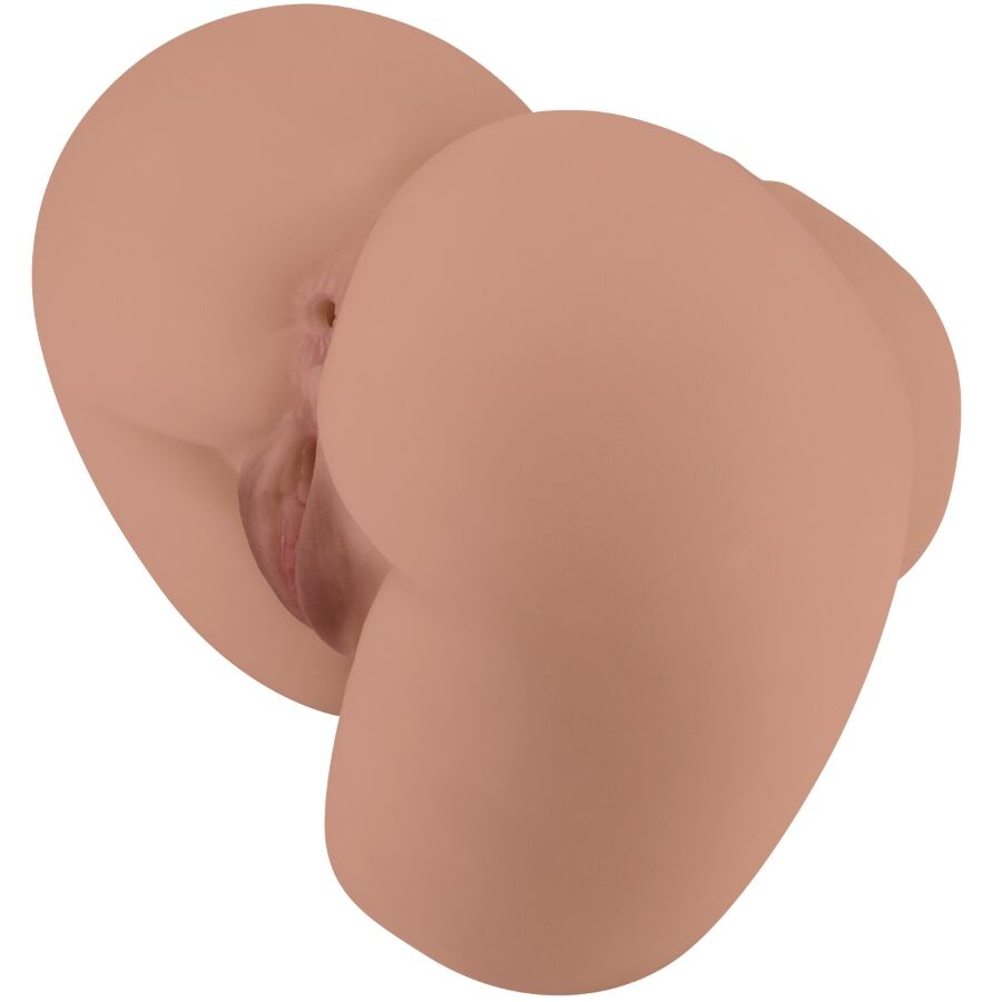 CRAZY BULL - VIBRATORE BERNACE ASS CON VAGINA E ANO REALISTICI, TELECOMANDO IN CARNE