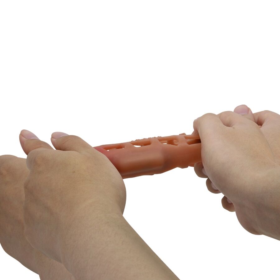 PRETTY LOVE - FUNDA VIBRADORA PARA PENE PRESTON 18 CM