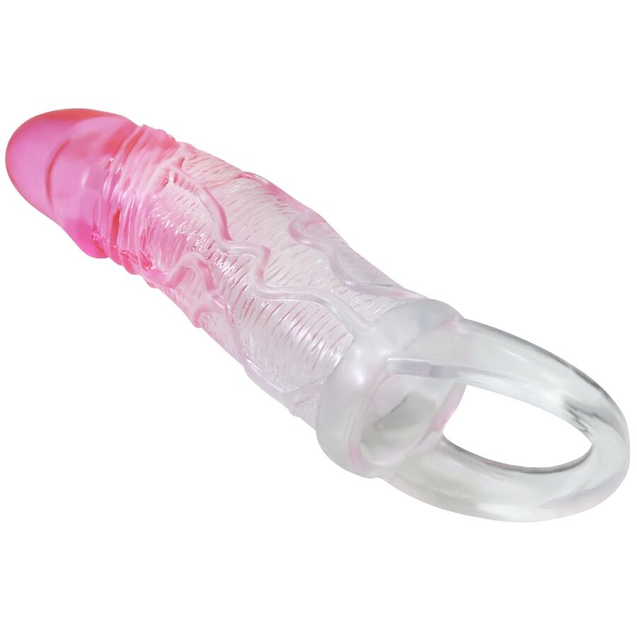 PRETTY LOVE - FUNDA REALISTA PARA AMPLIACIÓN DE PENE ODES DE 2 CM ROSA