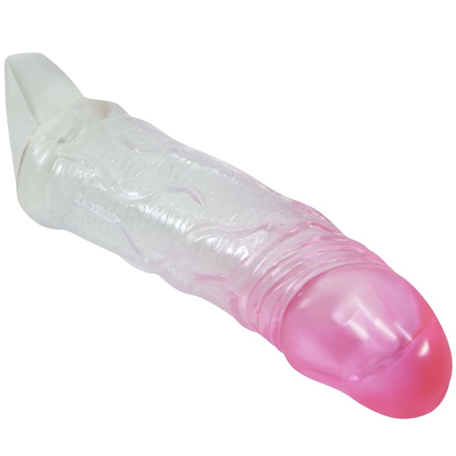 PRETTY LOVE - FUNDA REALISTA PARA AMPLIACIÓN DE PENE ODES DE 2 CM ROSA