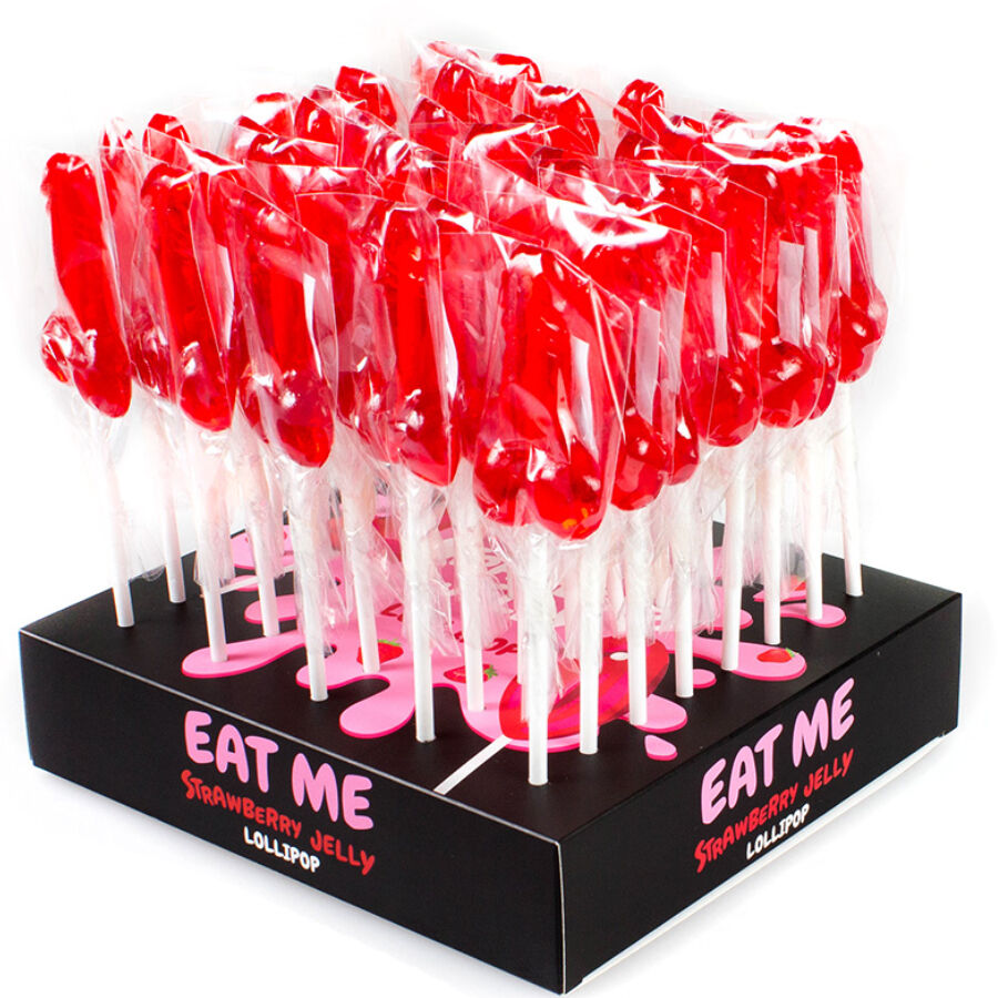 SECRETPLAY - ASSORTIMENTO DI LECCA-LECCA A PENE ALLA FRAGOLA 40 UNITÀ