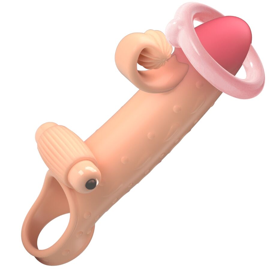 ROMANCE - FUNDA VIBRADORA PARA EL PENE NATURAL
