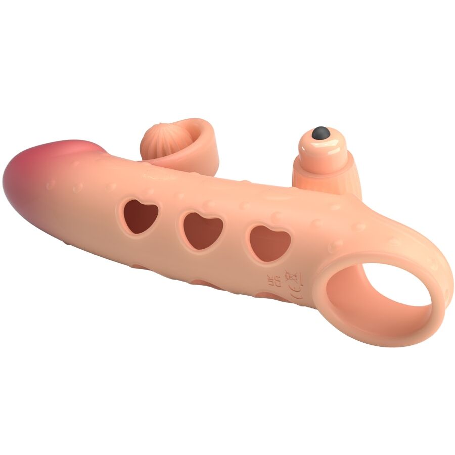 ROMANCE - FUNDA VIBRADORA PARA EL PENE NATURAL